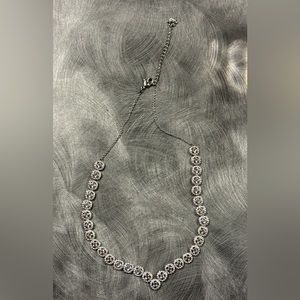 Swarovski necklace and rings